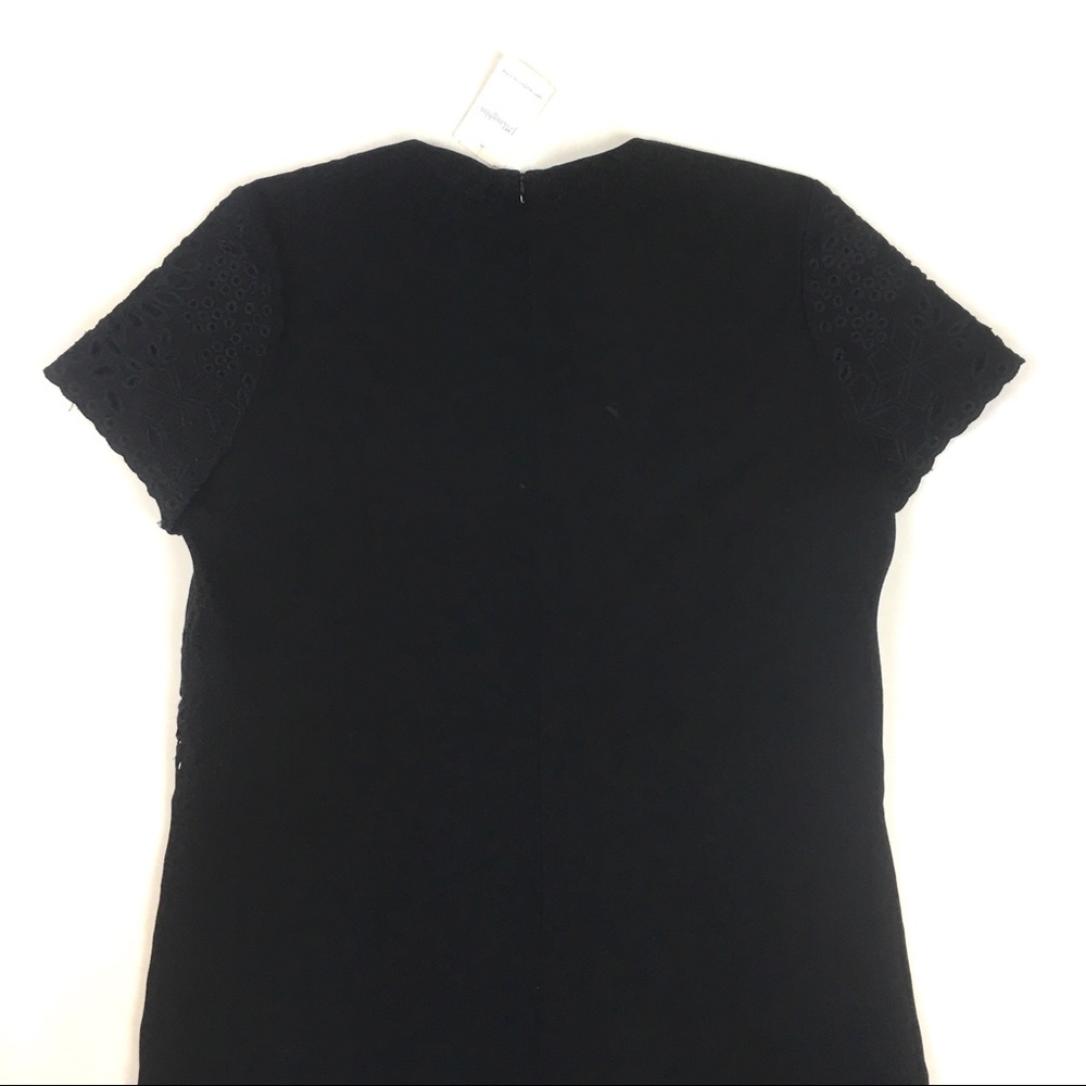 J. McLaughlin ponte knit eyelet a-line dress NEW - Picture 5 of 8